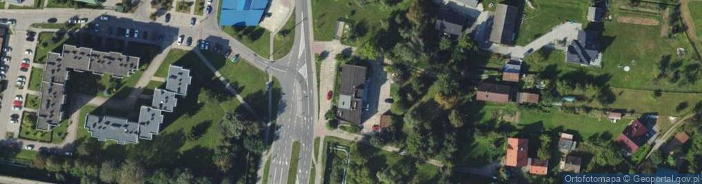 Zdjęcie satelitarne Przedsiębiorstwo Poligraficzne Deka Leszek Domański Adam Klimczak Władysław Trojanowski