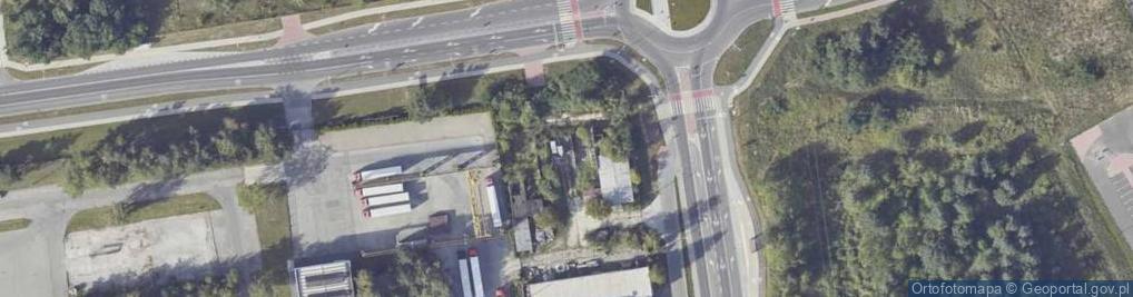 Zdjęcie satelitarne Przedsiębiorstwo Poligraficzno Wydawniczo Handlowe Triada Rafał Połoński Magdalena Kowalska