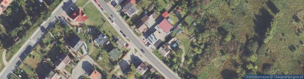 Zdjęcie satelitarne Przedsiębiorstwo Produkcji Drzewnej Jack Drew Import Eksport Stanisław Zenon Kryger