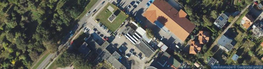Zdjęcie satelitarne Przedsiębiorstwo Produkcji Handlu i Usług Ekotermal