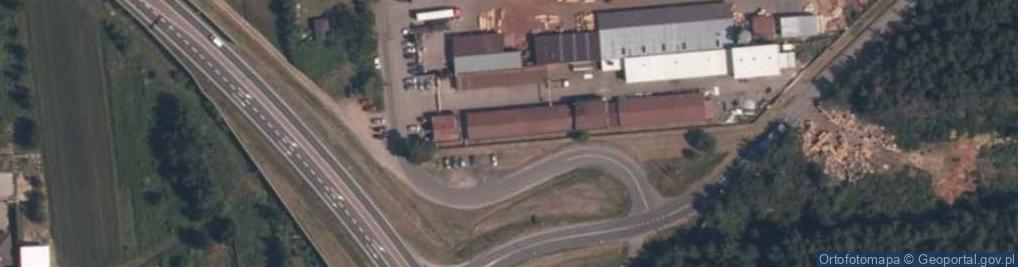 Zdjęcie satelitarne Przedsiębiorstwo Produkcji i Montażu Montspoż
