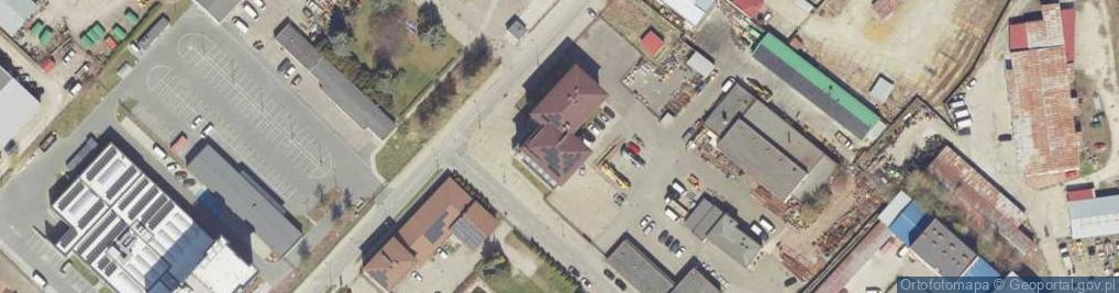 Zdjęcie satelitarne Przedsiębiorstwo Produkcji Kruszywa i Usług Geologicznych Kruszgeo