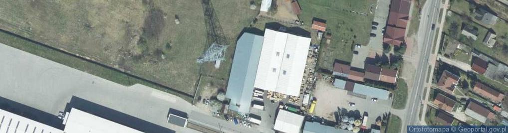 Zdjęcie satelitarne Przedsiębiorstwo Produkcjno Usługowe Optima