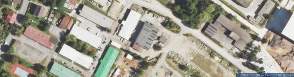 Zdjęcie satelitarne Przedsiębiorstwo Produkcyjno Handlowe Bentonit