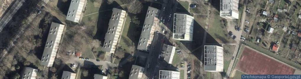 Zdjęcie satelitarne Przedsiębiorstwo Produkcyjno Handlowe Kania Mościbrocka A Wojdyr K