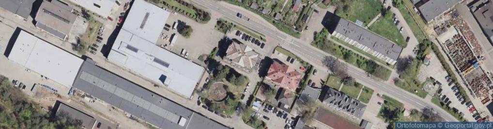 Zdjęcie satelitarne Przedsiębiorstwo Produkcyjno - Handlowe Plaston Piotr Śliwka Nazwa Skrócona: PPH Plaston