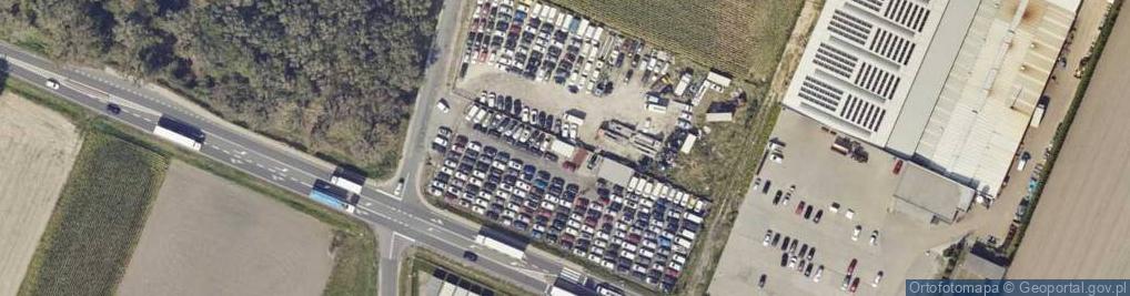 Zdjęcie satelitarne Przedsiębiorstwo Produkcyjno Handlowe Pleszew Auto w Likwidacji
