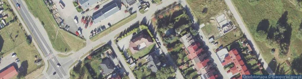 Zdjęcie satelitarne Przedsiębiorstwo Produkcyjno Handlowe Rafex