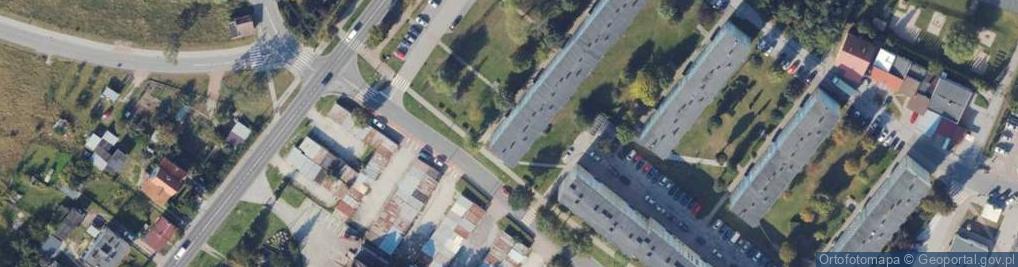 Zdjęcie satelitarne Przedsiębiorstwo Produkcyjno Handlowo Usługowe A&M Szymczak Michał Jachimowicz Andrzej