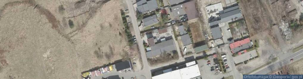 Zdjęcie satelitarne Przedsiębiorstwo Produkcyjno - Handlowo Usługowe Abaco Nazwa Skrocona: PPHU Abaco