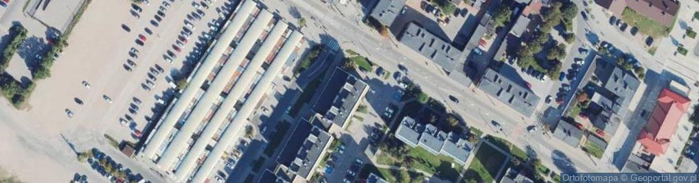 Zdjęcie satelitarne Przedsiębiorstwo Produkcyjno Handlowo Usługowe Almex