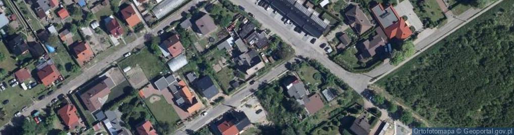 Zdjęcie satelitarne Przedsiębiorstwo Produkcyjno Handlowo Usługowe Auto Mag Baran Leszek