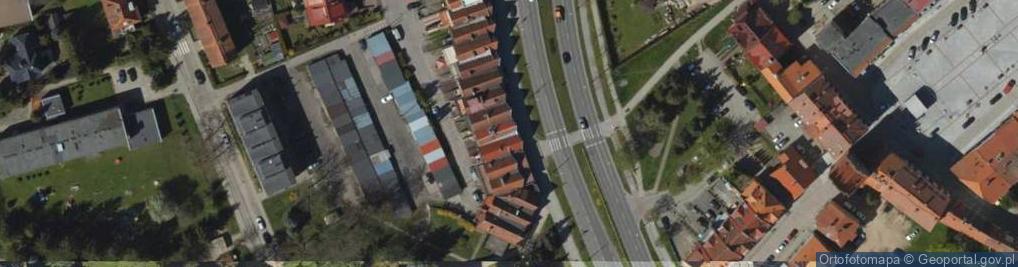Zdjęcie satelitarne Przedsiębiorstwo Produkcyjno Handlowo Usługowe Auto MIX