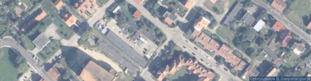 Zdjęcie satelitarne Przedsiębiorstwo Produkcyjno Handlowo Usługowe Copernicus we Fromborku