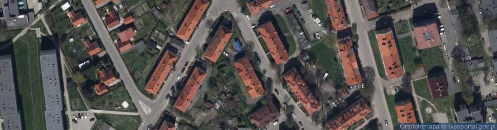 Zdjęcie satelitarne Przedsiębiorstwo Produkcyjno-Handlowo-Usługowe Eko-Pak Kwiatek Jarosław