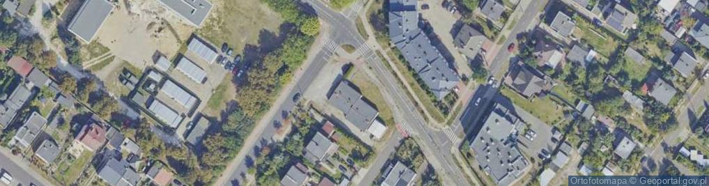 Zdjęcie satelitarne Przedsiębiorstwo Produkcyjno Handlowo Usługowe Eksport Import Pramapol Mordal Marek Fałkowski Jacek
