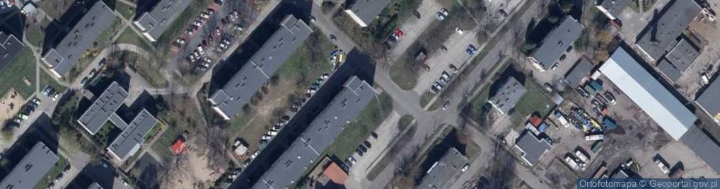 Zdjęcie satelitarne Przedsiębiorstwo Produkcyjno Handlowo Usługowe Export-Import Kominki Joachimiak Rajmund