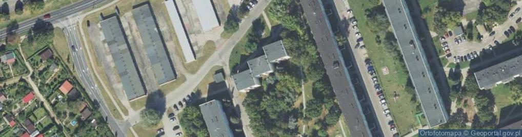 Zdjęcie satelitarne Przedsiębiorstwo Produkcyjno Handlowo Usługowe Gambis