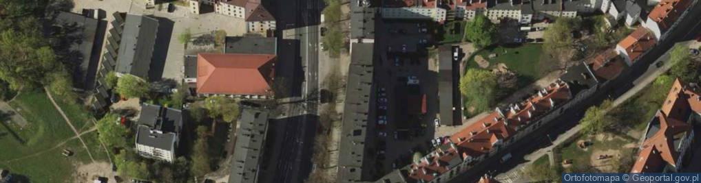 Zdjęcie satelitarne Przedsiębiorstwo Produkcyjno Handlowo Usługowe Grosz Grodzka Marzanna