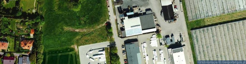 Zdjęcie satelitarne Przedsiębiorstwo Produkcyjno Handlowo Usługowe Larslin L Rafał Sobieraj Adam Langer