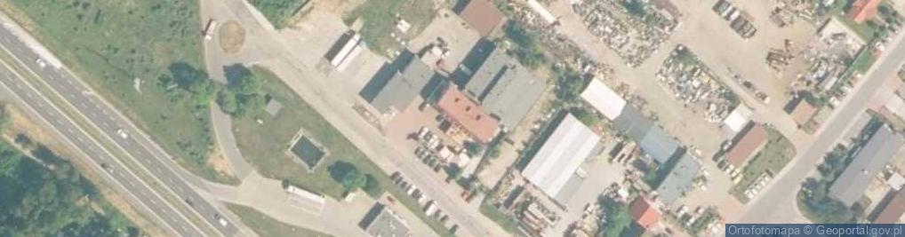 Zdjęcie satelitarne Przedsiębiorstwo Produkcyjno Handlowo Usługowe Ok Bud 1