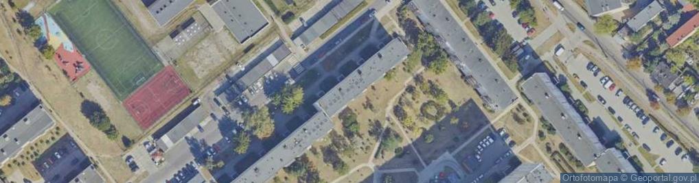 Zdjęcie satelitarne Przedsiębiorstwo Produkcyjno Handlowo Usługowe Raf Pol
