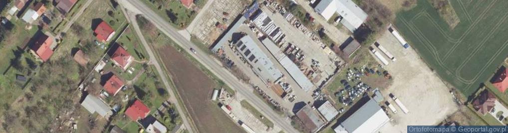 Zdjęcie satelitarne Przedsiębiorstwo Produkcyjno Handlowo Usługowe Skład Gałuszka