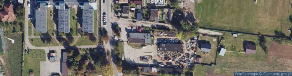 Zdjęcie satelitarne Przedsiębiorstwo Produkcyjno Handlowo Usługowe Tartak Platan