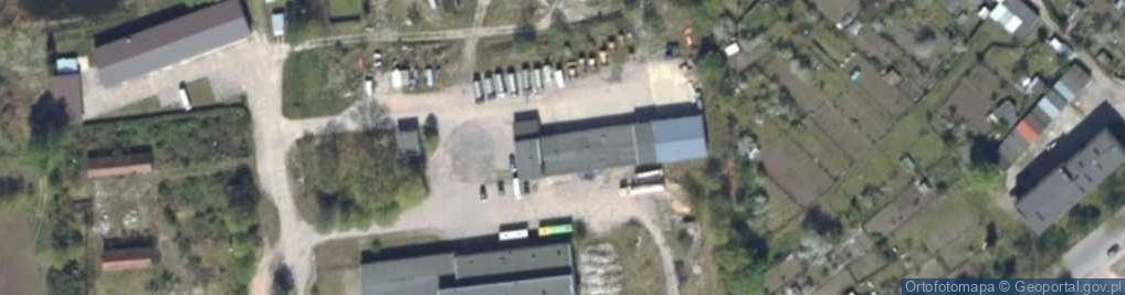 Zdjęcie satelitarne Przedsiębiorstwo Produkcyjno Handlowo Usługowe Telest2 Sienkiewicz Drzewiecka Ostrouch