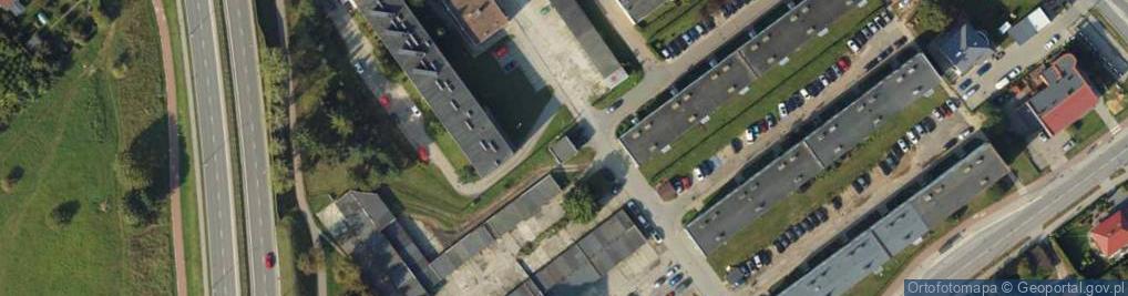 Zdjęcie satelitarne Przedsiębiorstwo Produkcyjno Handlowo Usługowe Tom Lack
