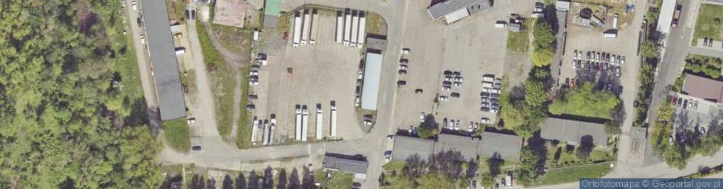 Zdjęcie satelitarne Przedsiębiorstwo Produkcyjno Usługowe Budogaz w Likwidacji
