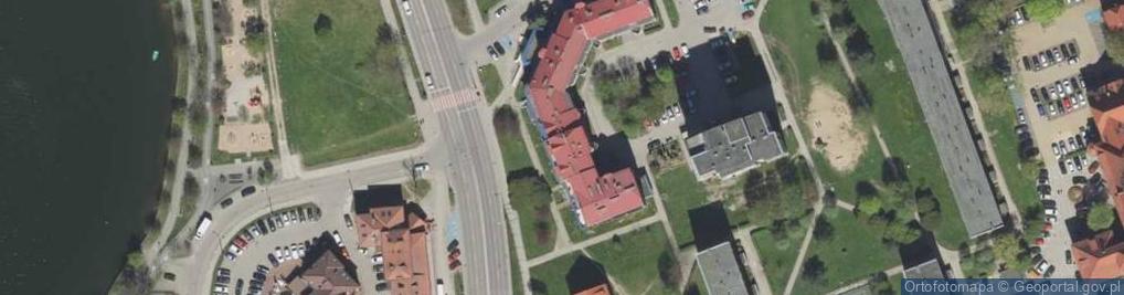 Zdjęcie satelitarne Przedsiębiorstwo Produkcyjno Usługowo Handlowe Amcomp w Ełku w Likwidacji
