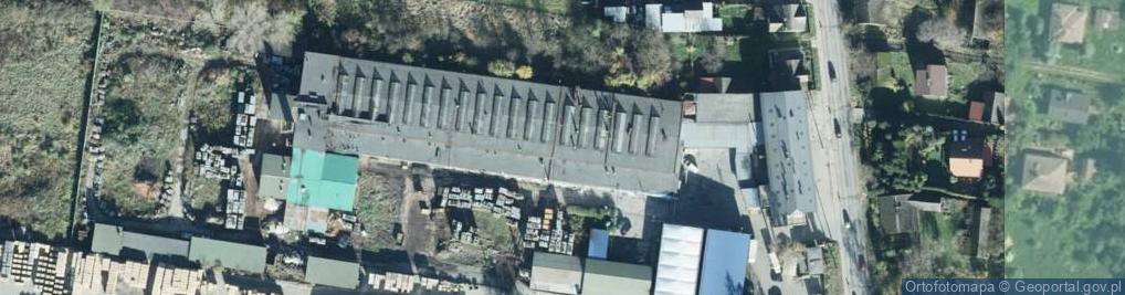 Zdjęcie satelitarne Przedsiębiorstwo Produkcyjno Usługowo Handlowe Beka