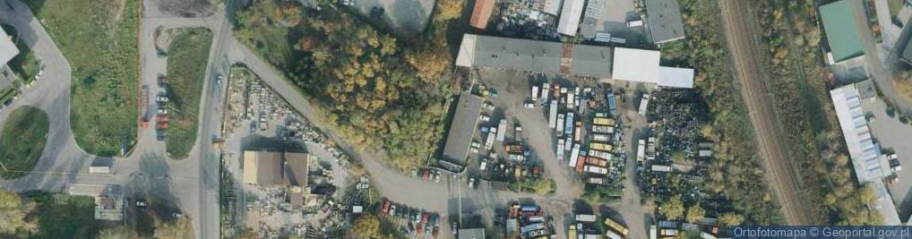 Zdjęcie satelitarne Przedsiębiorstwo Produkcyjno-Usługowo-Handlowe Eksport-Import Kinga Elżbieta Strach