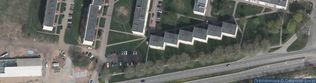 Zdjęcie satelitarne Przedsiębiorstwo Produkcyjno Usługowo Handlowe Eva