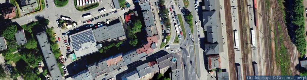 Zdjęcie satelitarne Przedsiębiorstwo Produkcyjno Usługowo Handlowe Geoprojekt BB