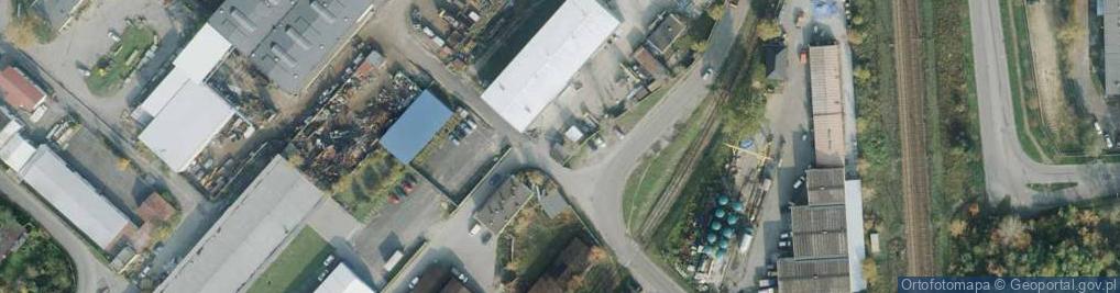 Zdjęcie satelitarne Przedsiębiorstwo Produkcyjno Usługowo Handlowe Inter-BIS S.C.