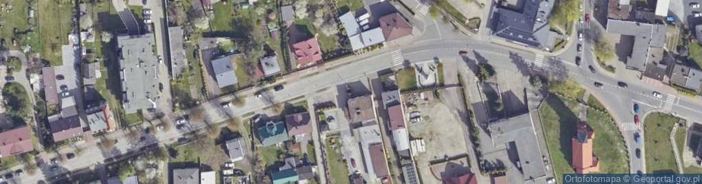 Zdjęcie satelitarne Przedsiębiorstwo Produkcyjno Usługowo Handlowe Krystan Walczak ST Ochota K Ochota w