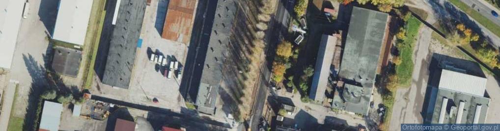 Zdjęcie satelitarne Przedsiębiorstwo Produkcyjno-Usługowo-Handlowe Legat-Bis Chmielewska Beata