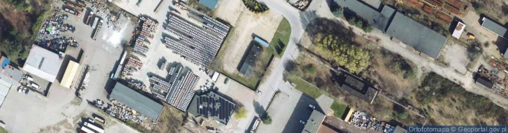 Zdjęcie satelitarne Przedsiębiorstwo Produkcyjno Usługowo Handlowe Promus Częstochowa