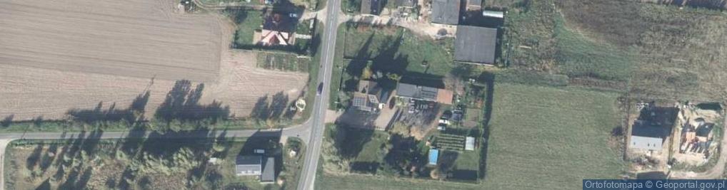Zdjęcie satelitarne Przedsiębiorstwo Produkcyjno Usługowo Handlowe Róża