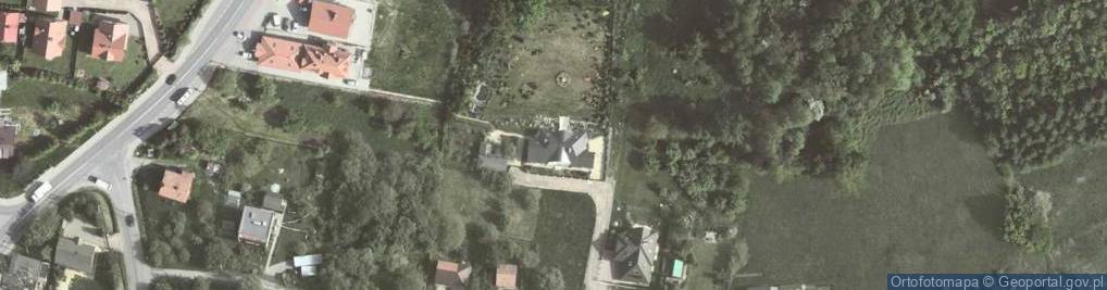 Zdjęcie satelitarne Przedsiębiorstwo Produkcyjno Usługowo Handlowe Sevenpol Drewmix Janusz Izbiński Izbińska Elżbieta