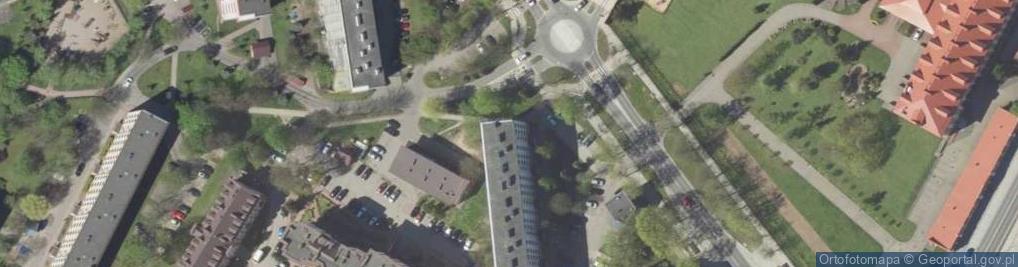 Zdjęcie satelitarne Przedsiębiorstwo Produkcyjno Usługowo Handlowe Sport Styl