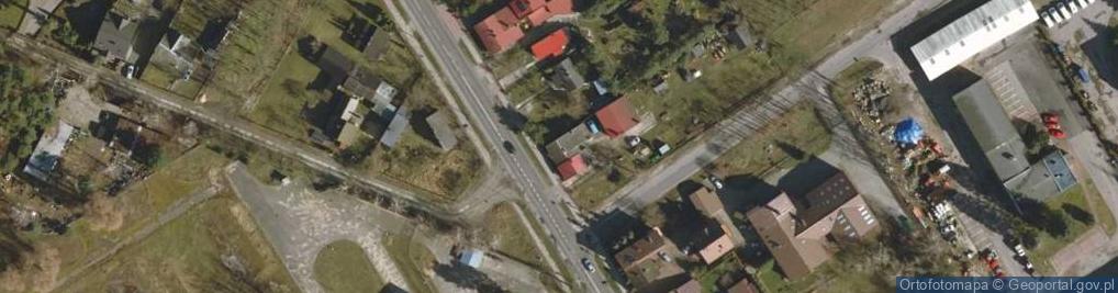 Zdjęcie satelitarne Przedsiębiorstwo Produkcyjno Usługowo Handlowe Stal Kon