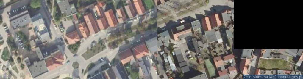 Zdjęcie satelitarne Przedsiębiorstwo Produkcyjno Usługowo Handlowe Tech Mar Trojanowski & Ferfet