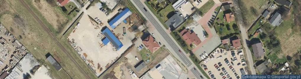 Zdjęcie satelitarne Przedsiębiorstwo Produkcyjno Usługowo Handlowe Techstal