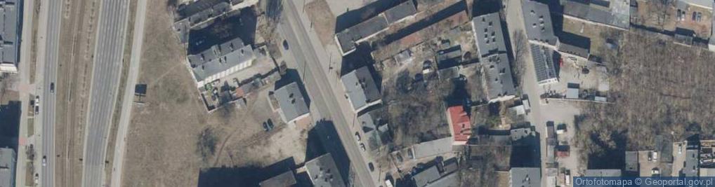 Zdjęcie satelitarne Przedsiębiorstwo Produkcyjno Usługowo Handlowe