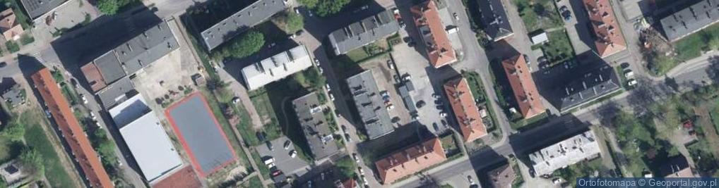 Zdjęcie satelitarne Przedsiębiorstwo Produkcyjno Usługowo Handlowe