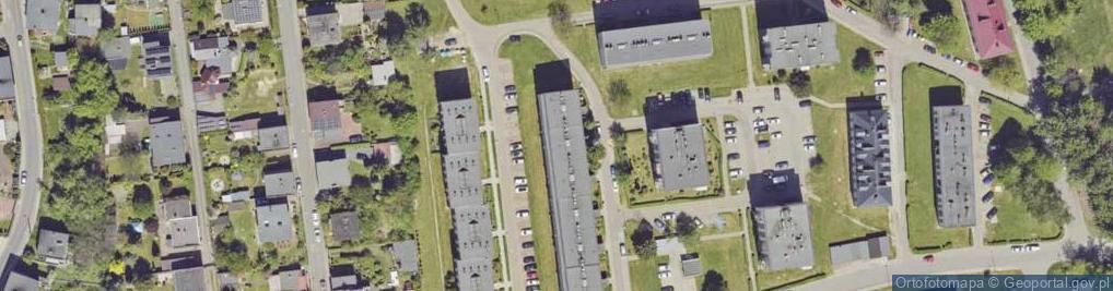 Zdjęcie satelitarne Przedsiębiorstwo Produkcyjno Usługowo Handlowe