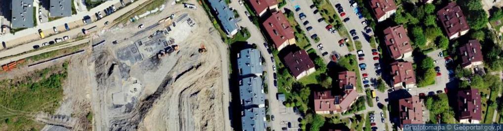 Zdjęcie satelitarne Przedsiębiorstwo Projektowo Budowlane Trakt